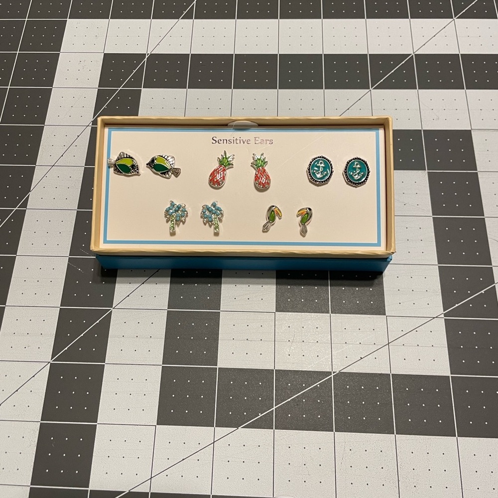 Tropical‎ Themed Earring Set C02 6636